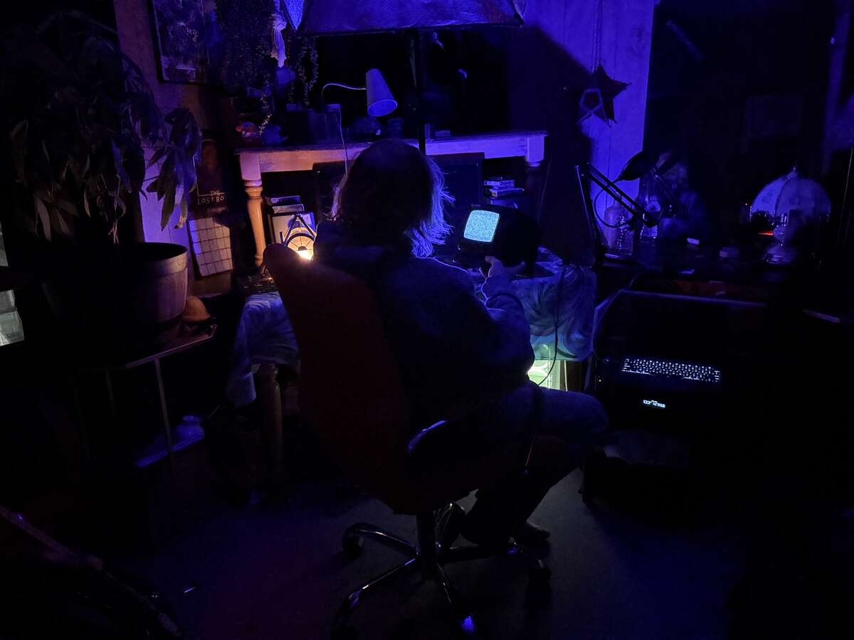 Zach Mac in the studio